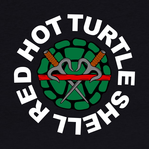 Red Hot Turtle Shell by Melonseta